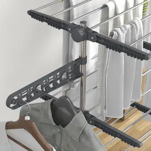 Stainless Steel Standard Drying Rack Silver/Black