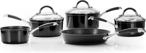 Stellar Forge 8 - Piece Non-Stick Aluminium Cookware Set Stellar