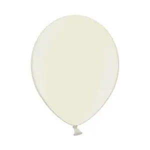 Belbal 5 Inch Balloons (Pack Of 100) Metallic Ivory (One Size)