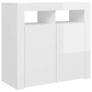 Kelli 80cm Sideboard High Gloss White