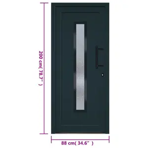 Prehung Front Door 200cm H x 88cm W