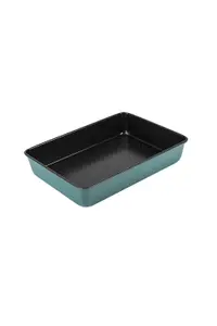 Prestige Nadiya Teal Rectangle Carbon Steel Dishwasher Safe Non-Stick Roast & Bake Tin 9 x 13"