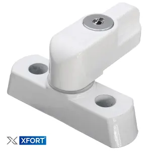 XFORT 4 Pack Door Jammer and Window Locks for uPVC Doors and Windows