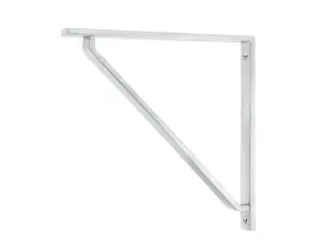 Satin Chrome Barton Shelf Bracket (200mm x 200mm)