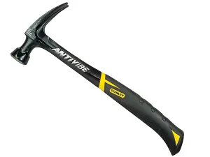 Stanley STA151276 FatMax Antivibe All Steel Rip Claw Hammer 450g (16oz) 1-51-276