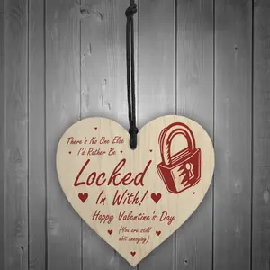 Funny Lockdown Valentines Day Gift For Boyfriend Girlfriend Husband Wife Keepsake