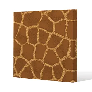 Giraffe Print (Canvas Print) / 101 x 101 x 4cm