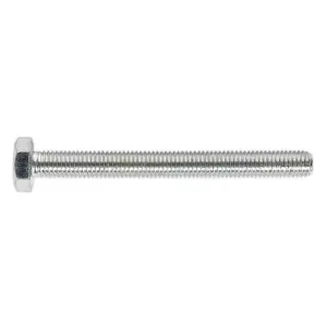 Sealey HT Setscrew M10 x 100mm 8.8 Zinc Pack of 25 SS10100