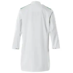 Mascot Food & Care Coats (White/Grass Green)  (Large)