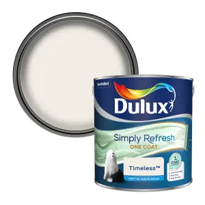 Dulux One coat Timeless Matt Emulsion paint, 2.5L