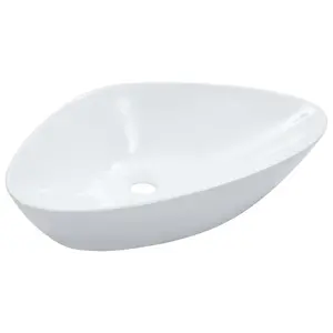 Belfry Bathroom Lamanna 585mm L x 390mm W Ceramic Specialty Sink White