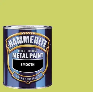 Hammerite - Smooth Direct to Rust - 750ML - Zingy Lime