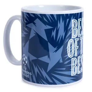 Manchester City FC UCL Mug Blue/White (One Size)