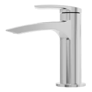 GoodHome Kariya Mini Chrome effect Basin Mixer Tap