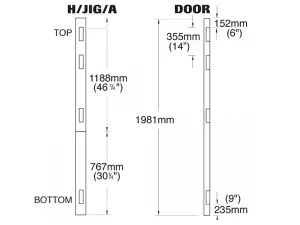 Trend Hinge Jig for Perfect Door Installations