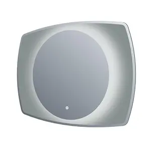 Murphy LED Illuminated Backlit Bathroom Mirror (H)600mm (W)800mm