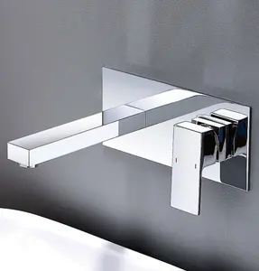 Mixer Tap Basin Tap Chrome Finish  Wall Mounted Tap Wall Mounted Tap