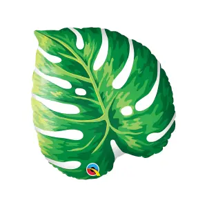 Qualatex Philodendron Foil Balloon Green (One Size)