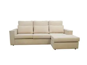 Soho High Back Right Hand  Facing Corner Sofa Beige