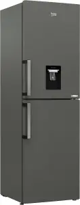 Beko CFP3691DVG 50:50 Freestanding Frost free Fridge freezer - Graphite