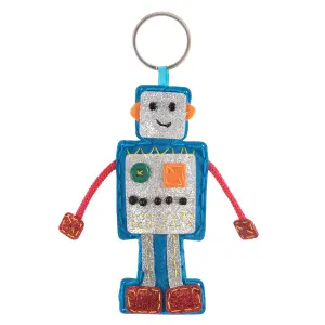 FELT KIT ROBOT - Felt Decoration Kit: Robot - Trimits