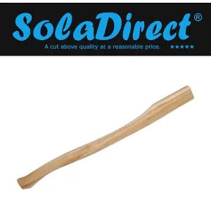 19.5 in Long AxeHandle Shaft Replacement Solid Wooden Beech Wood (50 cm)