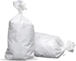 50 x Heavy Duty Woven Polypropylene Rubble Builder Sacks - 22" x 36" Tear Resistant Construction Waste Disposal Bags