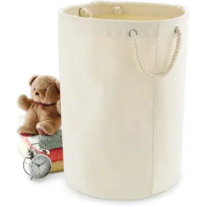 Westford Mill Heavy Canvas Trug Storage Bag Natural (S)