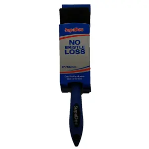 SupaDec Flat Paint Brush Navy (25mm)