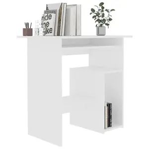 Desk Engineered Wood White / Writing Desk