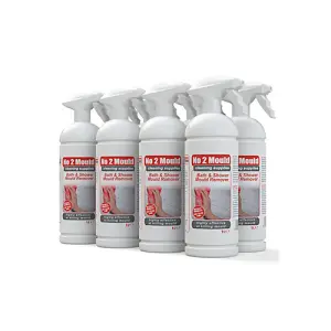 No 2 Mould - Bath & Shower Mould Remover 8 x 1 Litre