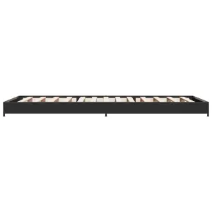 Berkfield Bed Frame without Mattress Black 100x200 cm