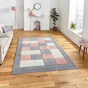 Matrix Rug 120 x 170cm / Modern Geometric Rug for Stylish Living Spaces