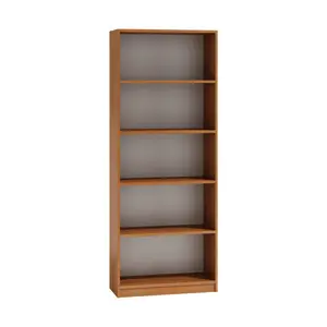 Albee Bookcase White / (5 Shelves) 182cm H x 60cm W x 32cm D