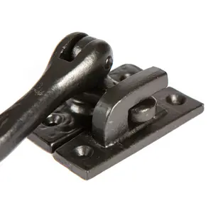 Hammer & Tongs - Curly Tail Window Fastener - Left Handed - W45mm x H115mm - Black