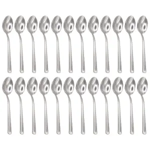 Tondo Stainless Steel Teaspoons - 14cm - Pack of 24