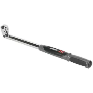 Premium Digital Torque Wrench with Flexible Head - 20 to 200Nm, 1/2" Drive