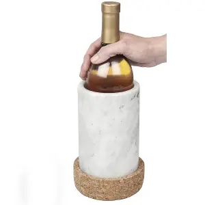 Original Products Final Touch Marble & Cork Wine Chiller for 750ml