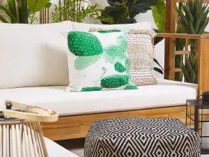 Set of 2 Outdoor Cushions OSTINA Green