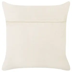 Set of 2 Cushions KUNRI Cotton 45 x 45 cm Floral White