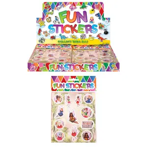 Henbrandt Fairy Stickers (Pack of 12) Multicoloured (One Size)