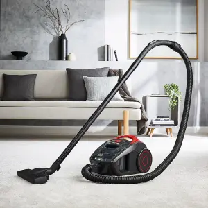 GEEPAS Vacuum Cleaner Bagless Cylinder Vacuum Cleaner Cyclone System HEPA 700W 1.5L