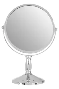 Essentials by Premier Chrome Large Swivel Mirror