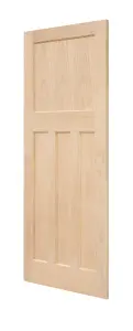 Edwardian Traditional Oak Panel Door 1981 x 838mm