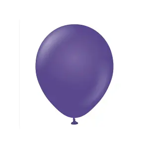 Kalisan Latex Standard Balloons (Pack of 100) Violet (One Size)