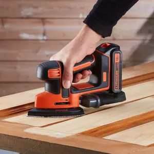 Black+Decker 18V 1.5 Li-ion Cordless Detail sander BDCDS18-GB