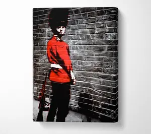 Beef Eater Canvas Print Wall Art - Medium 20 x 32 Inches