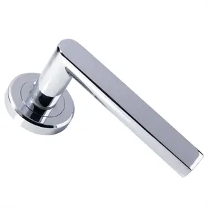 Serozzetta Latch Door Handle (Set of 2) Polished Chrome