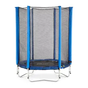 Blue Junior Trampoline and Enclosure - 4ft