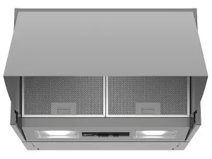 N30 D64MAC1X0B Stainless steel Integrated Cooker hood (W)59.9cm